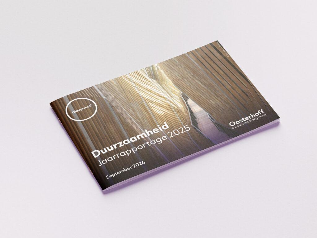 Eerste Oosterhoff Duurzaamheid Jaarrapportage 2025 liggend voorkant